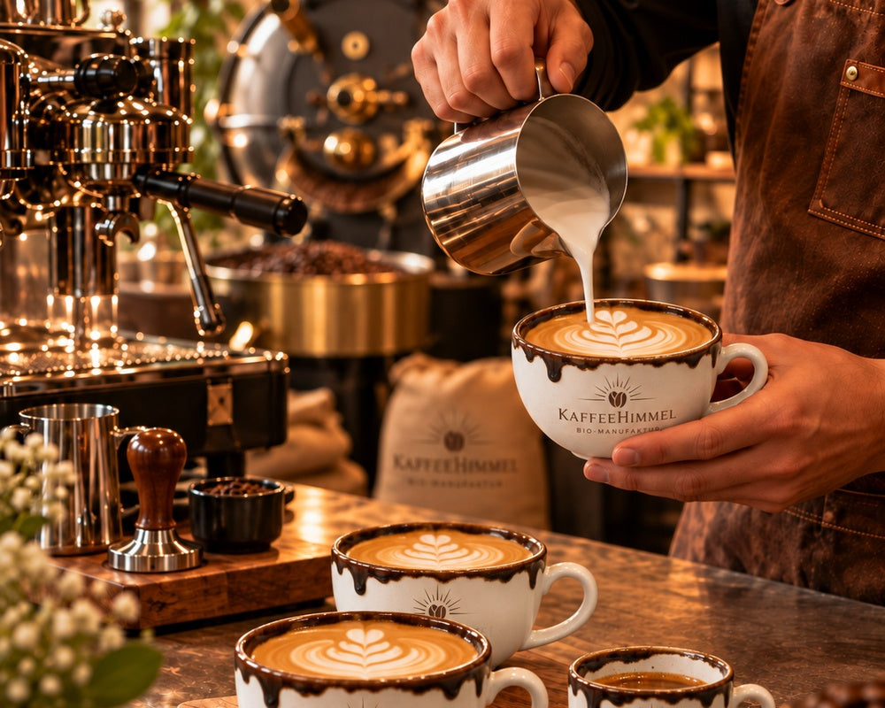 Barista-Kunst - Kaffee in Perfektion - Kaffeehimmel Bio-Manufaktur