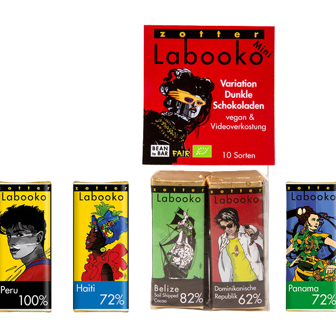 Zotter Variation "Dunkle Schokoladen" Bio - Kaffeehimmel Bio-Manufaktur