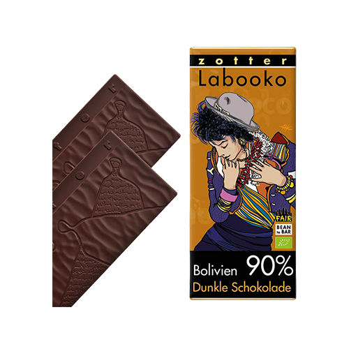 Zotter "Labooko Bolivien 90%" Bio - Kaffeehimmel Bio-Manufaktur