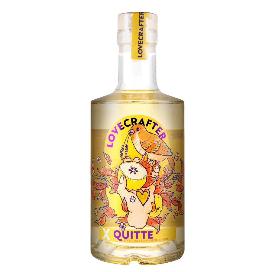 Brüdergeist Korn mit Quitte 0,5L - Kaffeehimmel Bio-Manufaktur