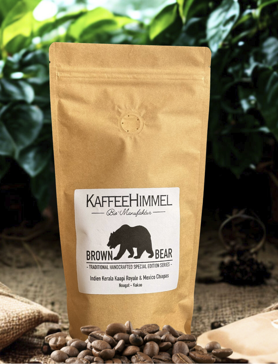 "Brown Bear" Sonderedition Bio - Kaffeehimmel Bio-Manufaktur
