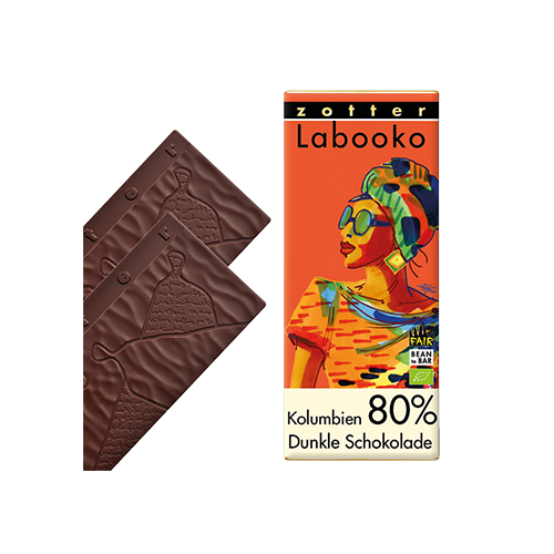Zotter "Labooko Kolumbien 80%" Bio - Kaffeehimmel Bio-Manufaktur