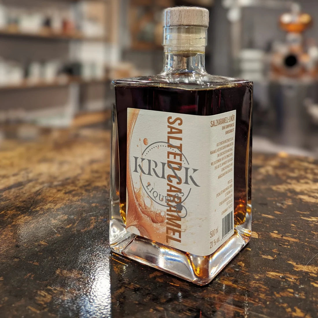 Krink Salted Caramel Likör - Kaffeehimmel Bio-Manufaktur