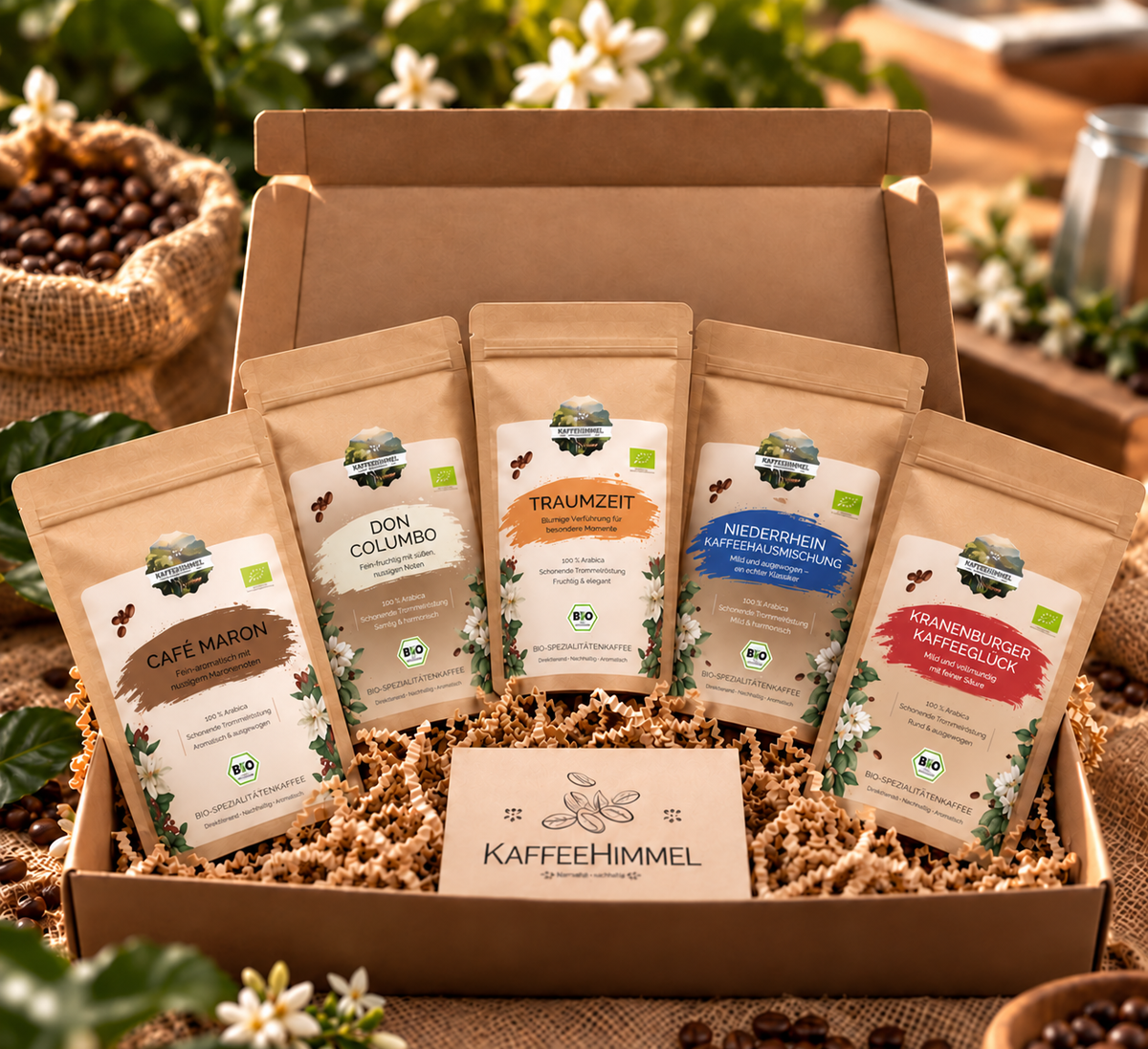 Probierset "Filter" Bio - Kaffeehimmel Bio-Manufaktur