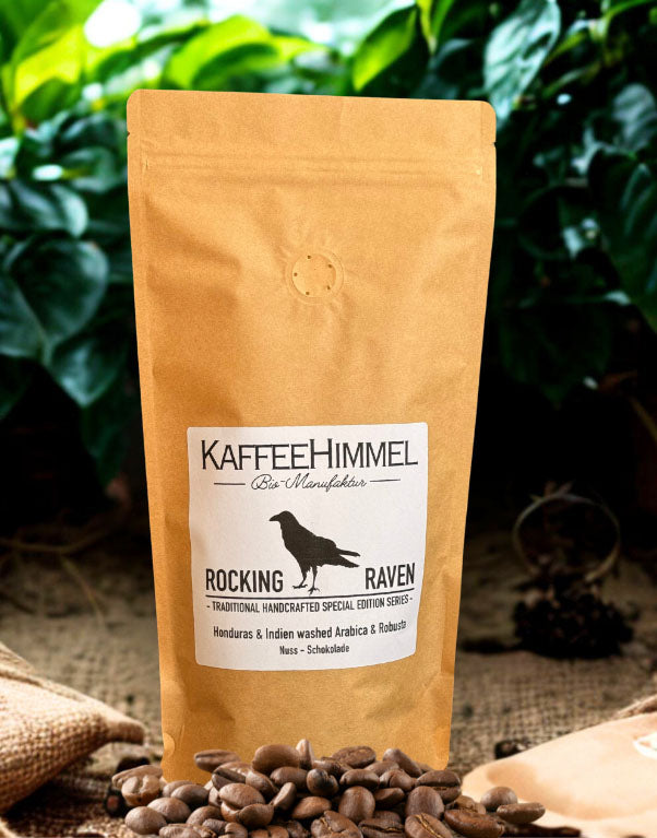 "Rocking Raven" Sonderedition Bio - Kaffeehimmel Bio-Manufaktur