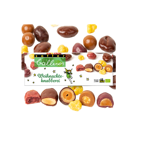Zotter "Weihnachtsknabberei" Bio - Kaffeehimmel Bio-Manufaktur