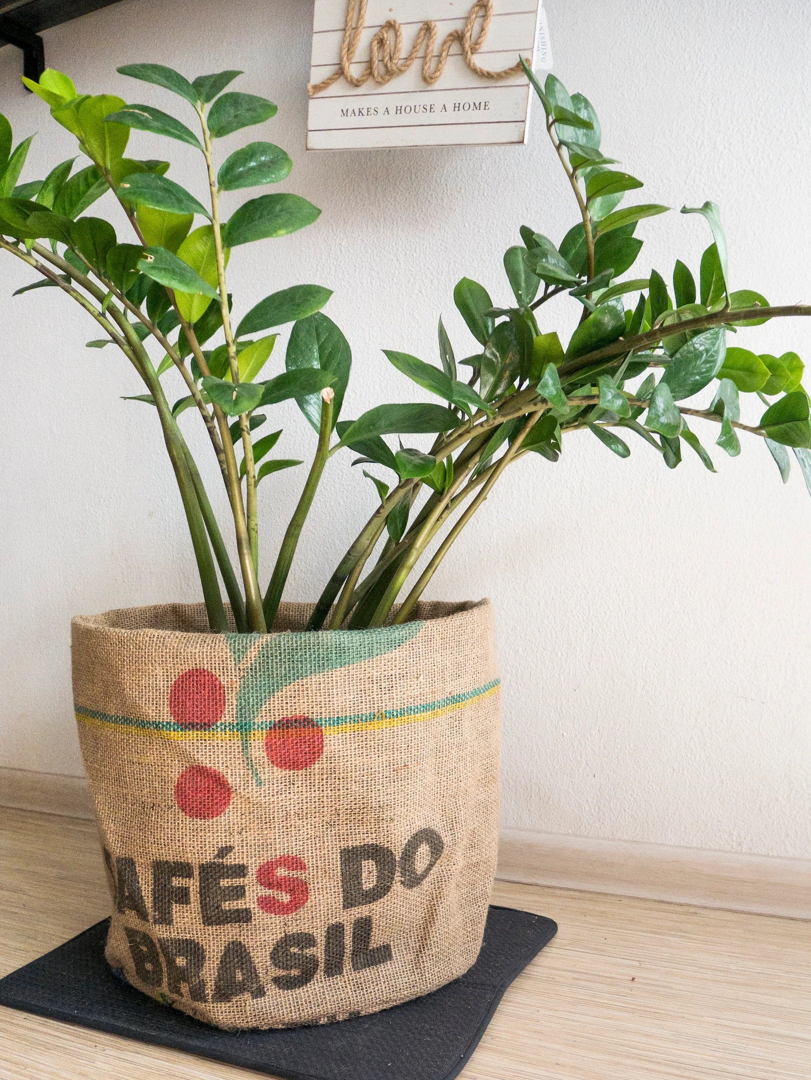 Körbchen aus Kaffeesäcken - Kaffeehimmel Bio-Manufaktur