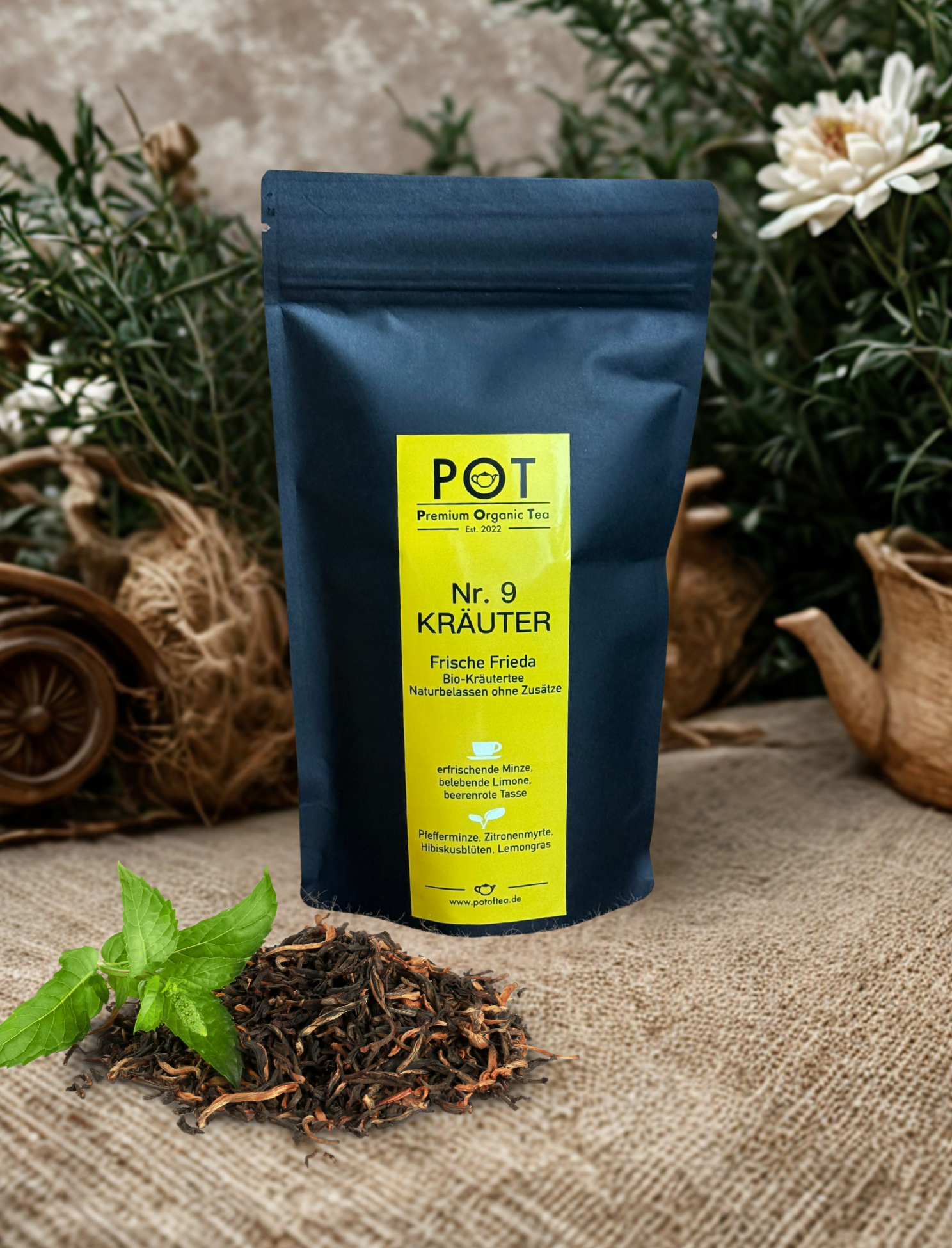 Frische Frieda Bio-Kräutertee naturbelassen ohne Zusätze