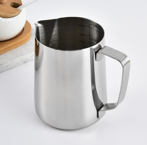 KaffeeHimmel Milchkännchen Edelstahl - Kaffeehimmel Bio-Manufaktur