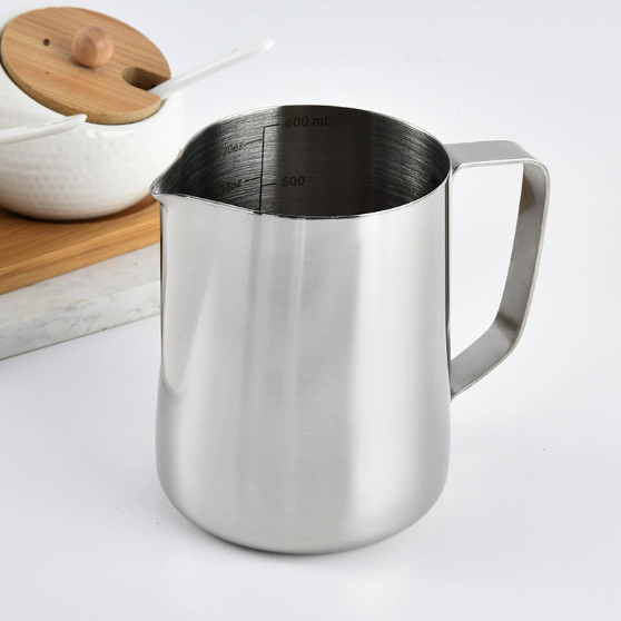 KaffeeHimmel Milchkännchen Edelstahl - Kaffeehimmel Bio-Manufaktur