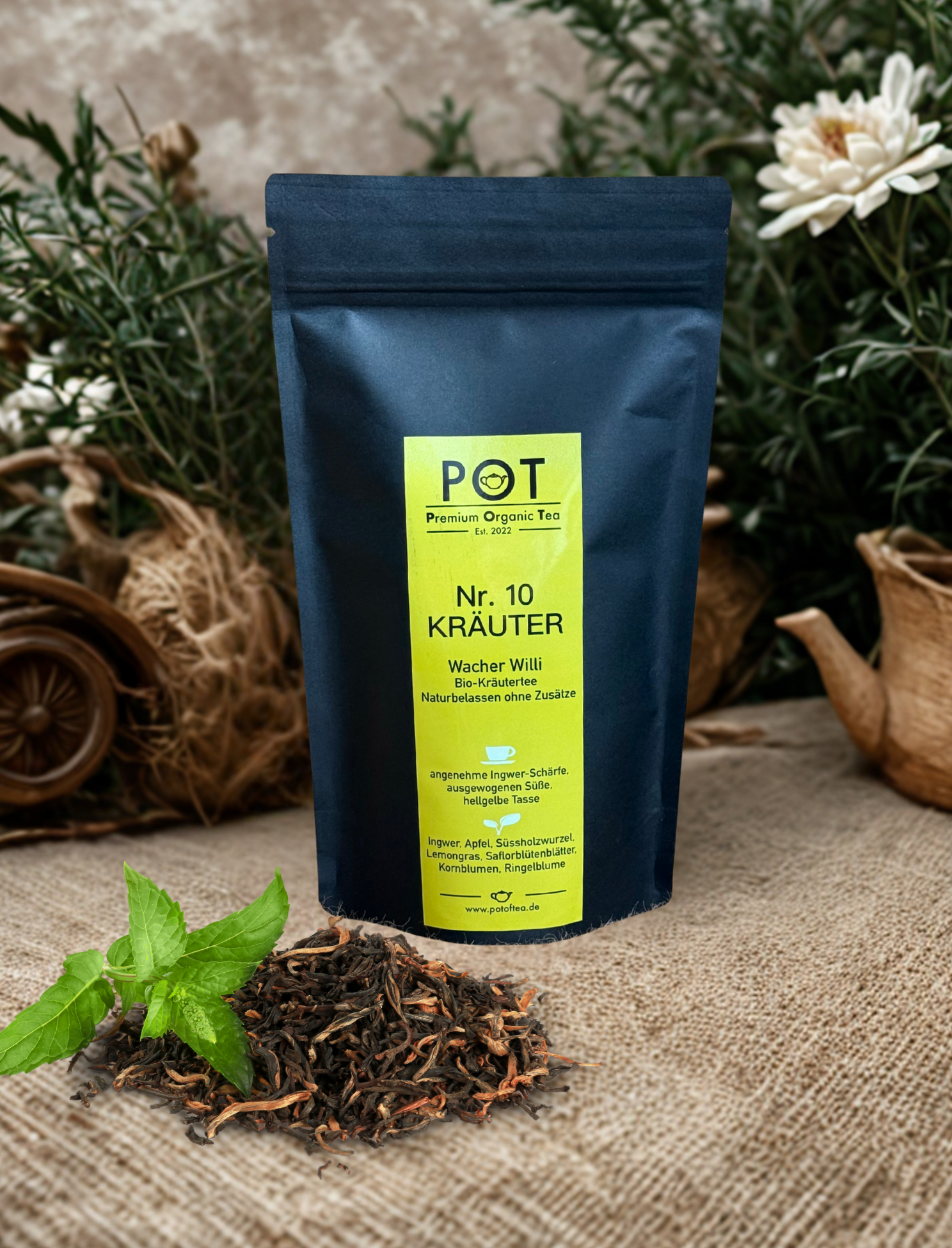 Wacher Willi Bio-Kräutertee naturbelassen ohne Zusätze